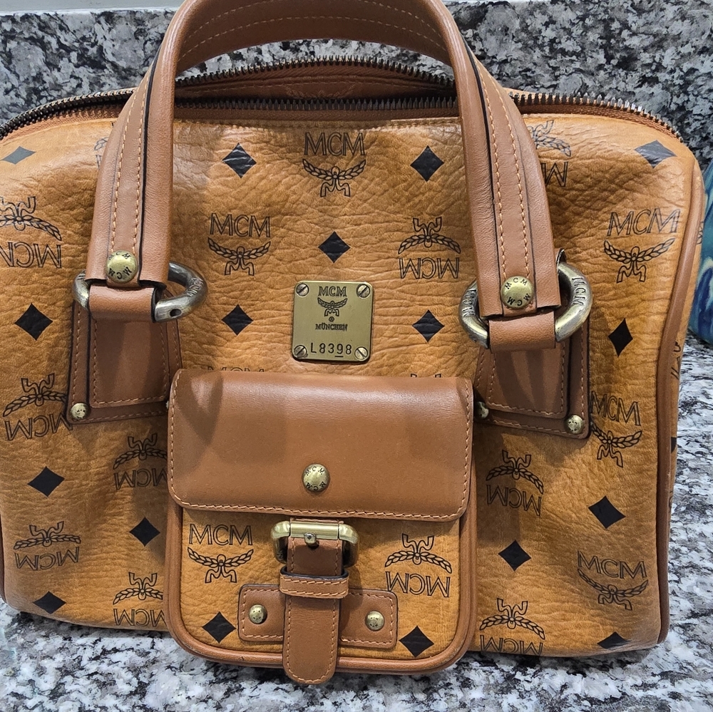 MCM Small Satchel - Great Condition